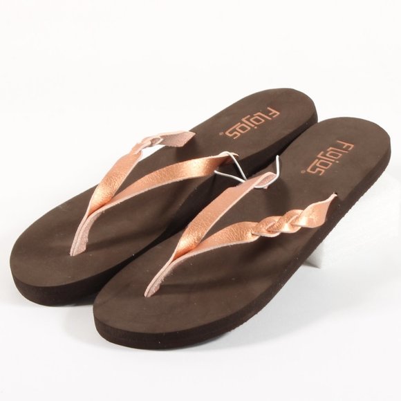 Flojos | Shoes | Flojos Womens Slip On Thong Sandals Slides Nwt | Poshmark